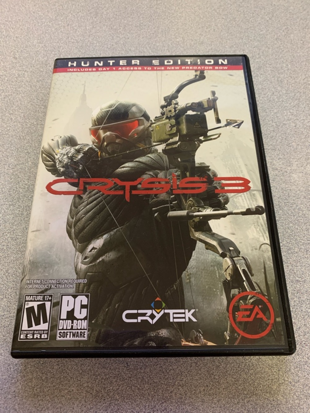 Crysis 3 Hunter Edition PC Game - CIB complete